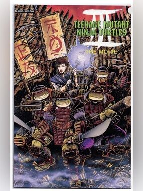 TEENAGE MUTANT NINJA TURTLES 3 THE MOVIE COMIC - ARCHIE ADVENTURES SERIES